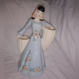 Weil Ware California Pottery Gone With The Wind Lady Planter 30s 40s